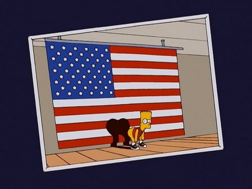 Барт портящий флаг