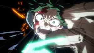 Моя геройская академия кадр 30 online emblix