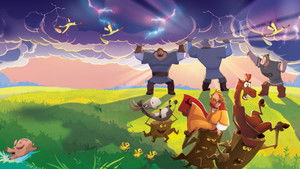 Три богатыря и свет клином кадр 1 онлайн-кинотеатр Эмбликс