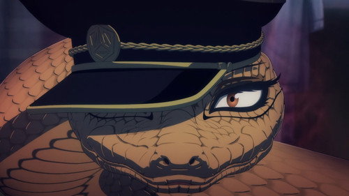 Серая полицейская овчарка