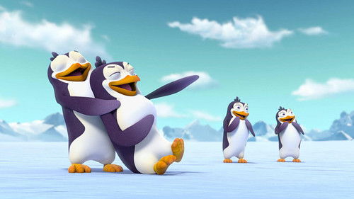 Щенки спасают пингвиненка