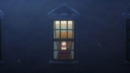 Белый снег, чёрная одежда